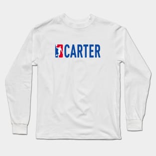 Carter NBA Basketball Custom Player Your Name T-Shirt Long Sleeve T-Shirt